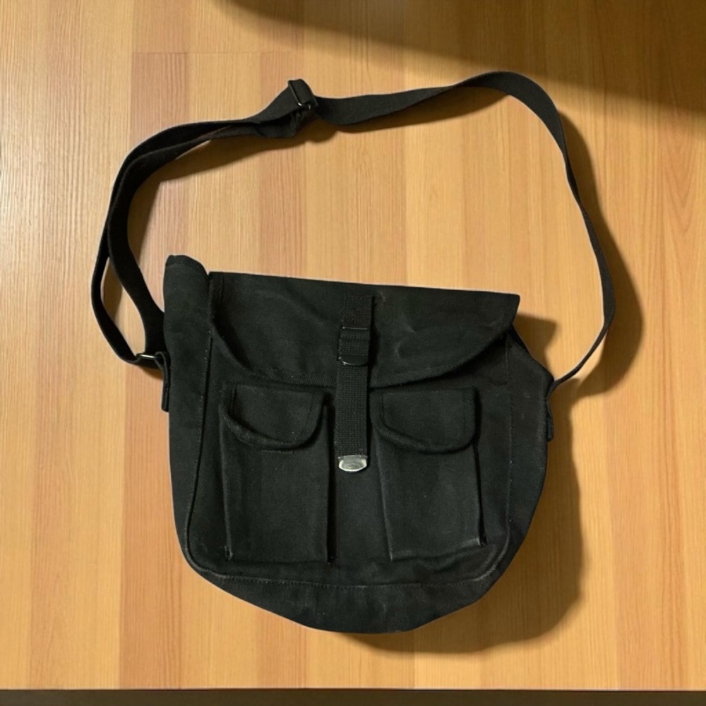 Men's Black Rothco Shoulder Bag